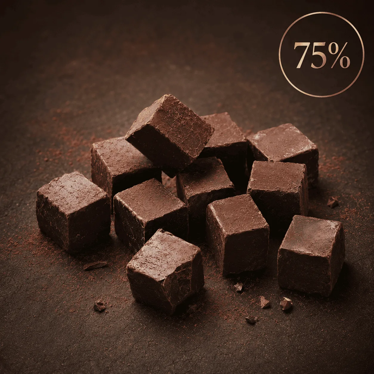 75%巧克力磚