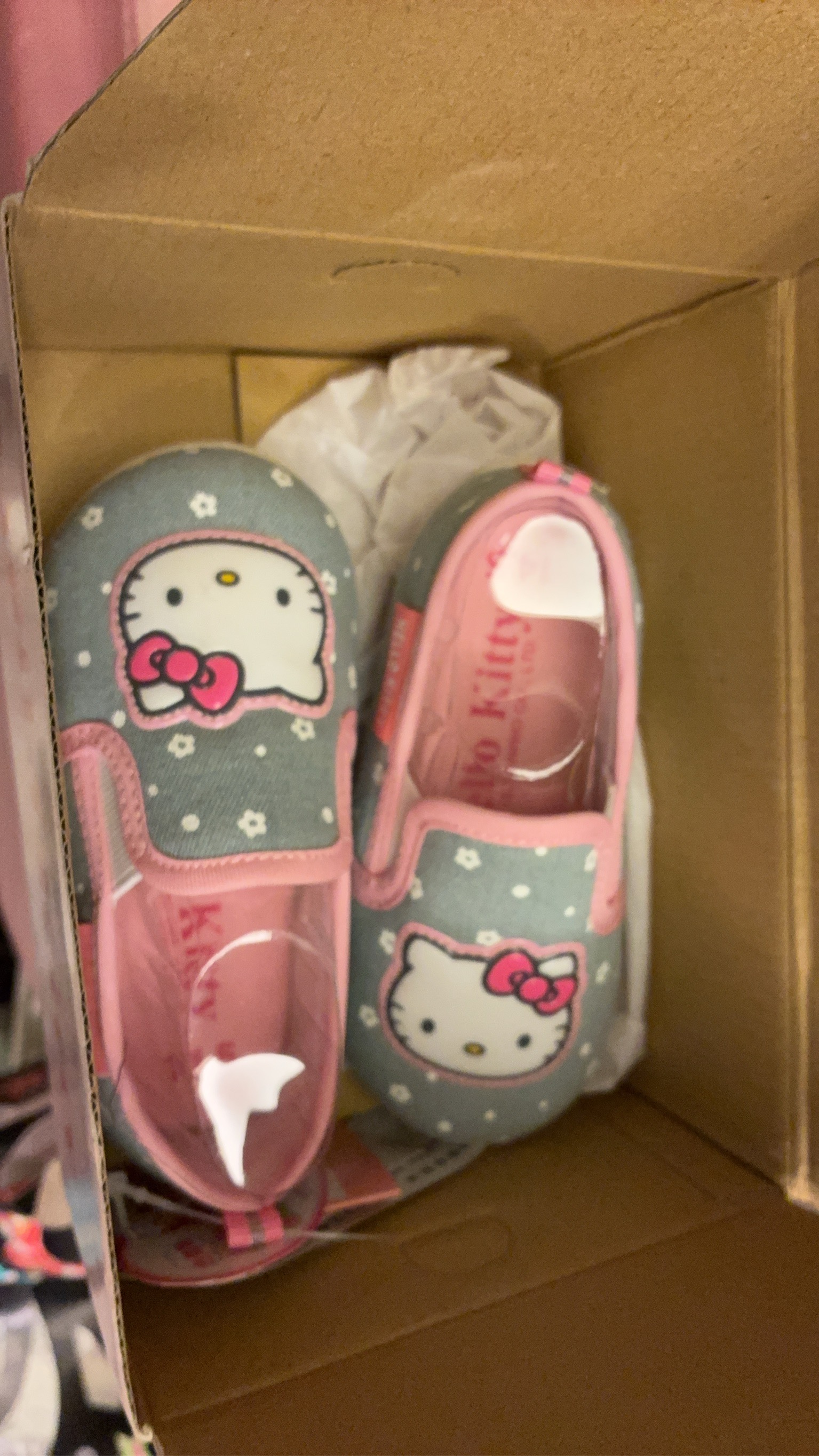 Hello Kitty 兒童休閒帆布鞋 1雙