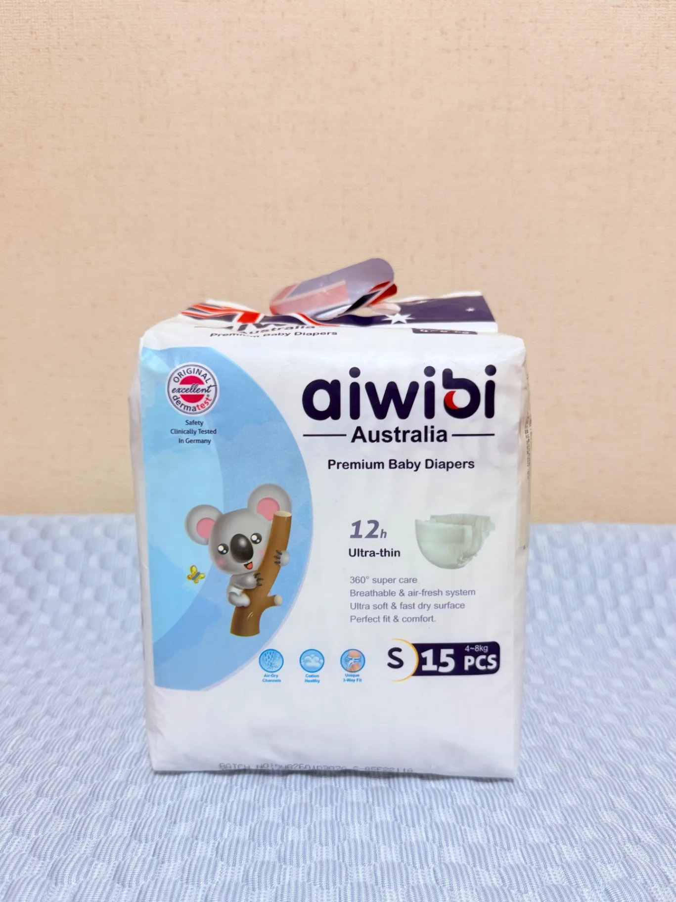 aiwibi尿布 S號 15片裝